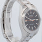 MINT Rolex Milgauss BLACK Orange Stainless Steel 40mm Oyster Watch 116400