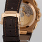2022 PAPERS Patek Philippe Nautilus 40.5mm CHOCOLATE 18K Rose Gold 5980R-001 BOX