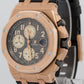 PAPERS Audemars Piguet Royal Oak Offshore RUTHENIUM Gray 18K 42mm 26470OR BOX