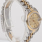 Ladies Rolex DateJust CHAMPAGNE 18K Yellow Gold JUBILEE Fluted 26mm 69173 BOX
