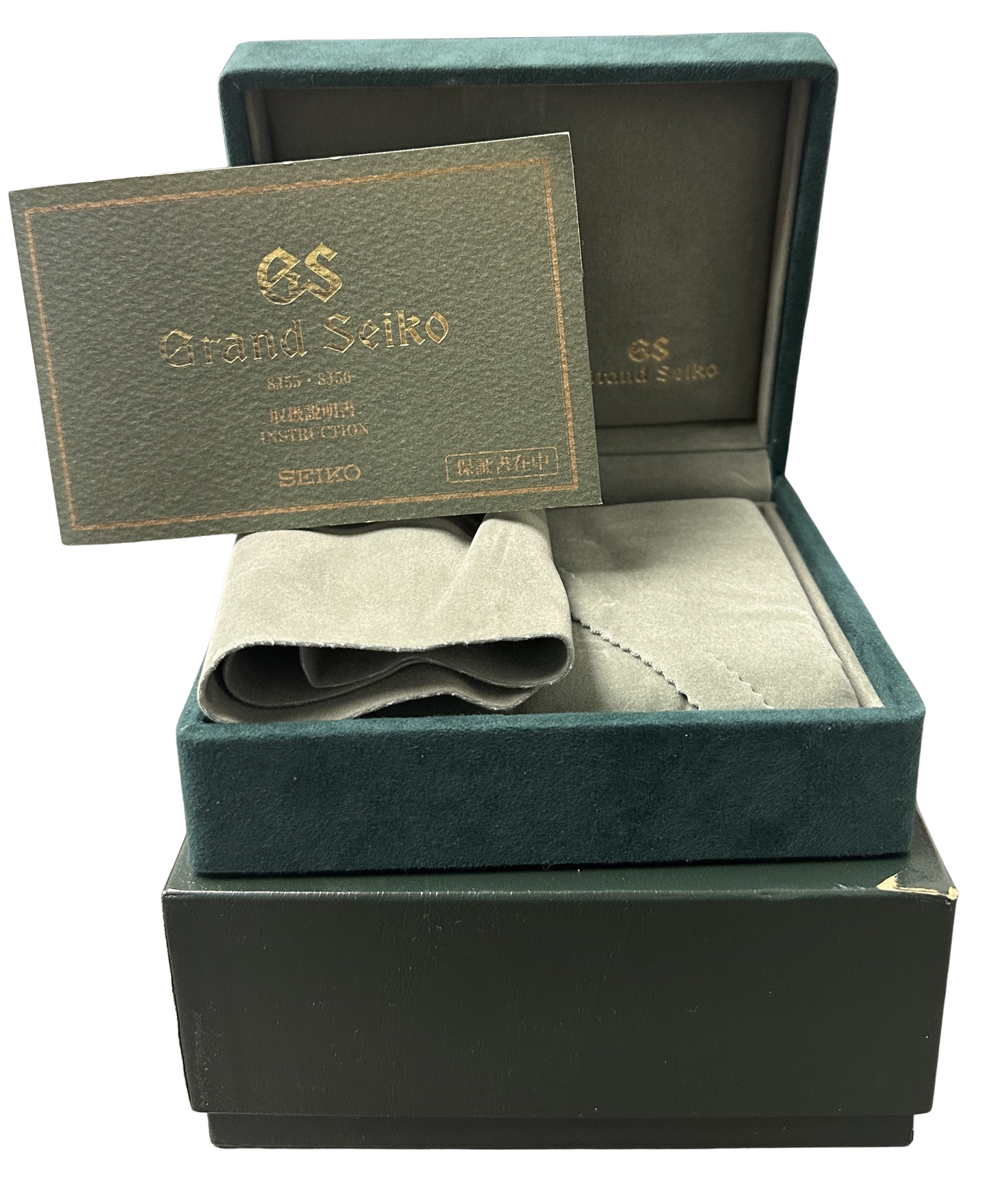 Grand Seiko Quartz Stainless Steel White 39mm SBGX033 9F62-OA60 Watch BOX