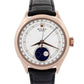 MINT PAPERS Rolex Cellini Moonphase 18K Rose Gold Leather Everose 39mm 50535 BOX