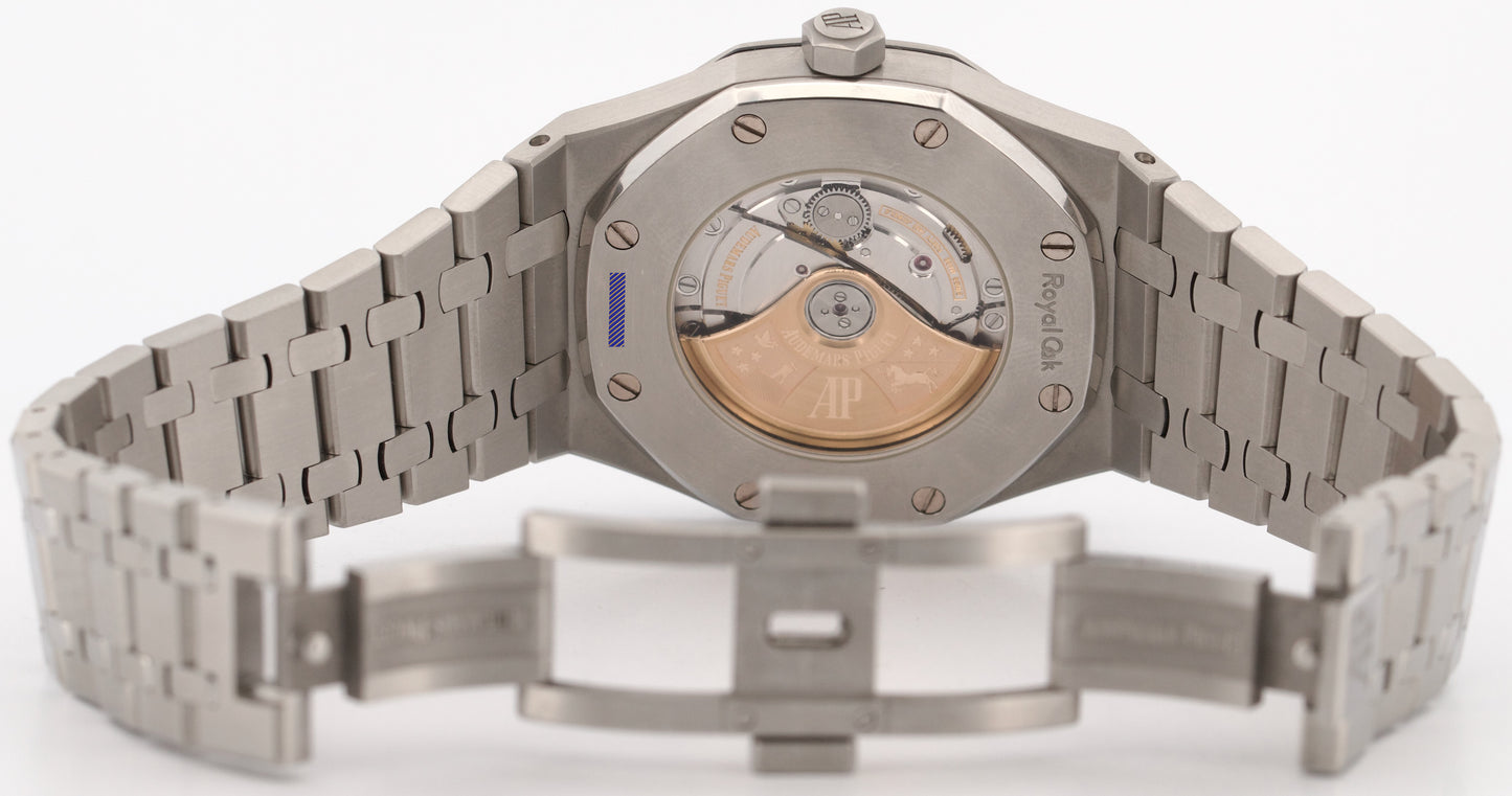 Audemars Piguet Royal Oak BLACK 41mm Stainless Steel Watch 15400ST.OO.1220ST.01
