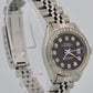 VINTAGE 1974 Rolex DateJust PURPLE DIAMOND Stainless Steel JUBILEE 26mm 6917