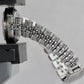 VINTAGE 1974 Rolex DateJust PURPLE DIAMOND Stainless Steel JUBILEE 26mm 6917
