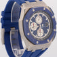PAPERS Audemars Piguet Royal Oak Offshore BLUE Rubber Steel 44mm 26400SO BOX