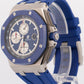 PAPERS Audemars Piguet Royal Oak Offshore BLUE Rubber Steel 44mm 26400SO BOX