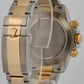 Rolex Daytona Cosmograph SLATE Gray 18K Gold RANDOM SERIAL Steel Watch 116523