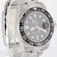 2010 PAPERS Rolex GMT-Master II Steel Black 40mm Ceramic 116710LN Watch BOX