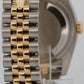 Rolex DateJust 36mm WHITE ROMAN Two-Tone JUBILEE Steel 18K Yellow Gold 116233