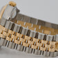 Rolex DateJust 36mm WHITE ROMAN Two-Tone JUBILEE Steel 18K Yellow Gold 116233