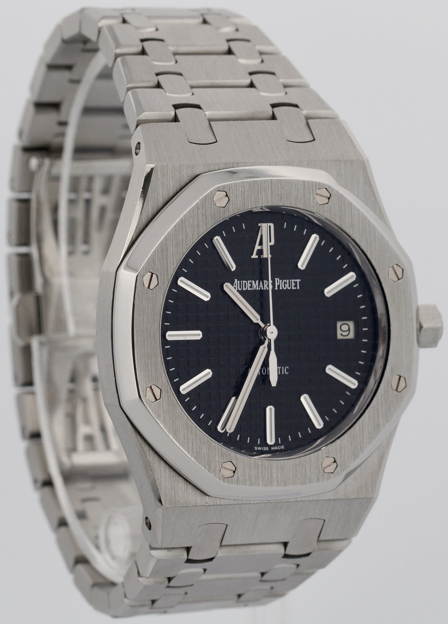 Audemars Piguet Royal Oak BLACK 39mm Stainless 15300ST.OO.1220ST.03 Watch BOX