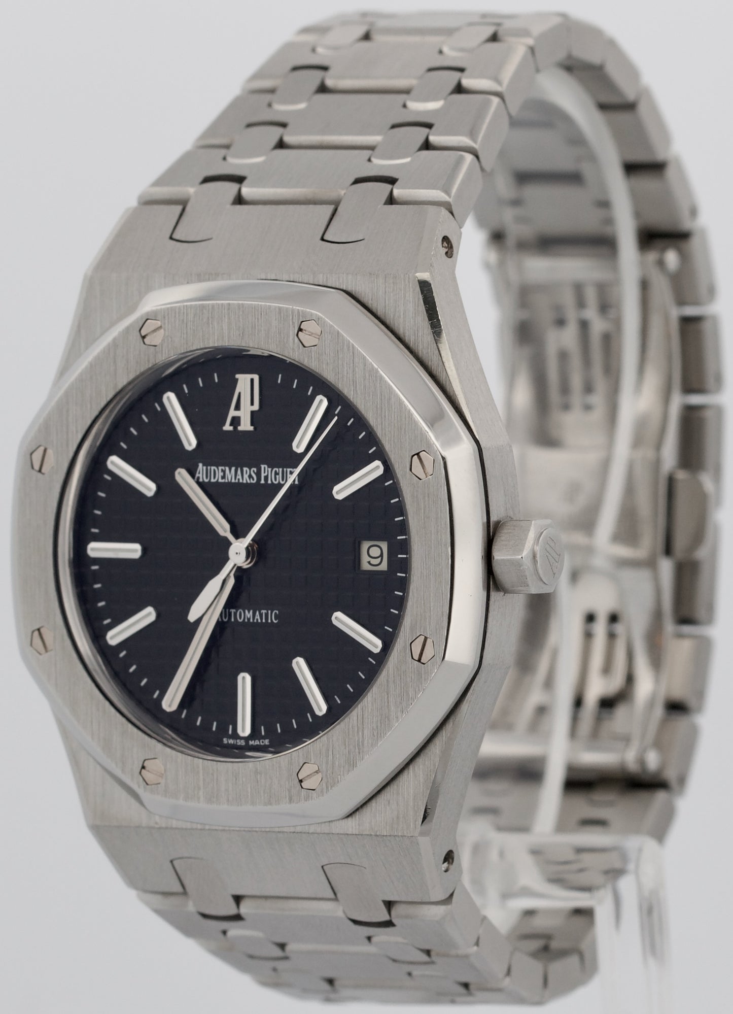 Audemars Piguet Royal Oak BLACK 39mm Stainless 15300ST.OO.1220ST.03 Watch BOX
