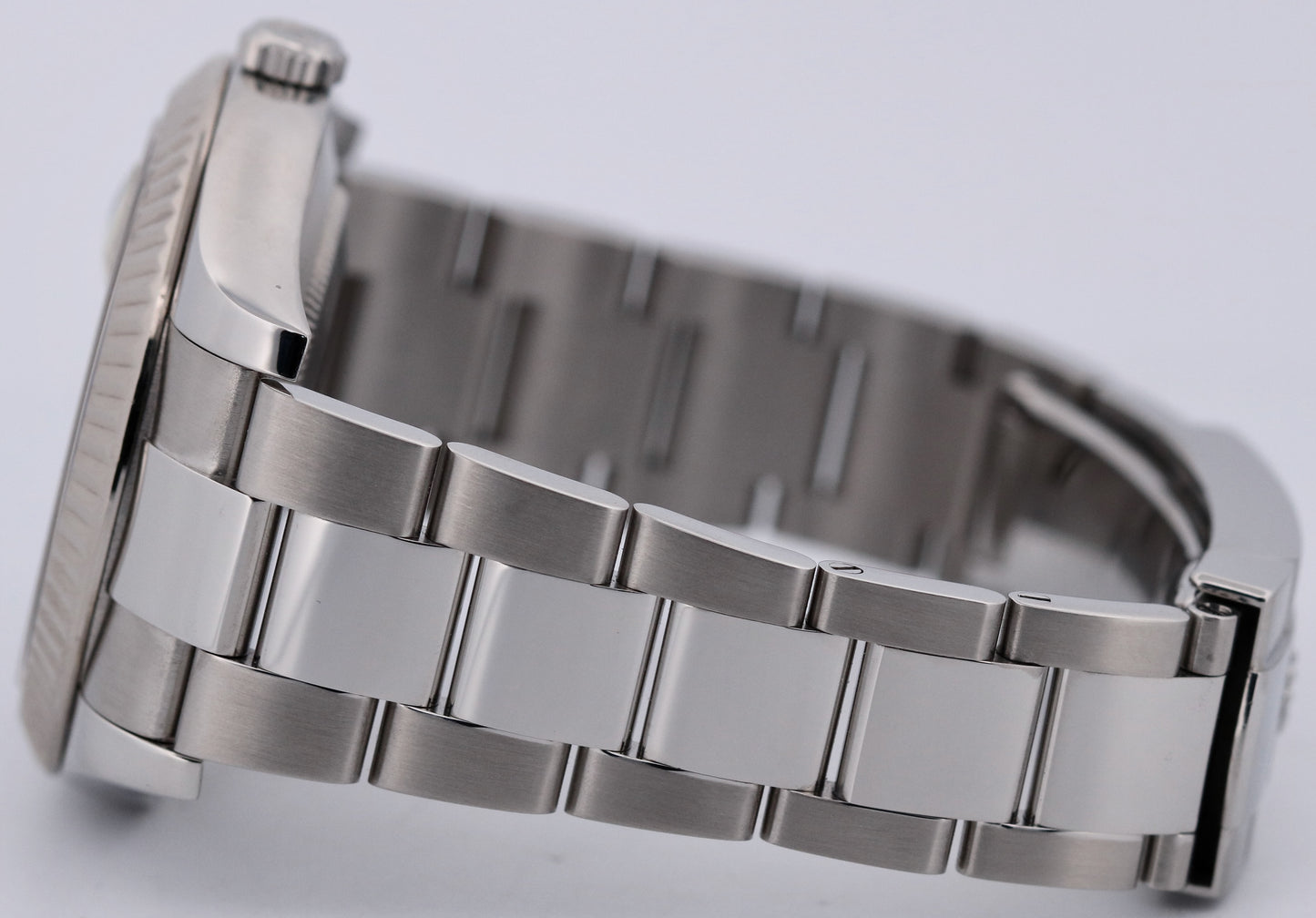 PAPERS Rolex DateJust II 41mm SILVER DIAMOND Steel 18K Gold OYSTER 116334 BOX