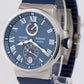 MINT Ulysse Nardin Marine Chronometer Titanium Steel 43mm Blue Watch 1183-126