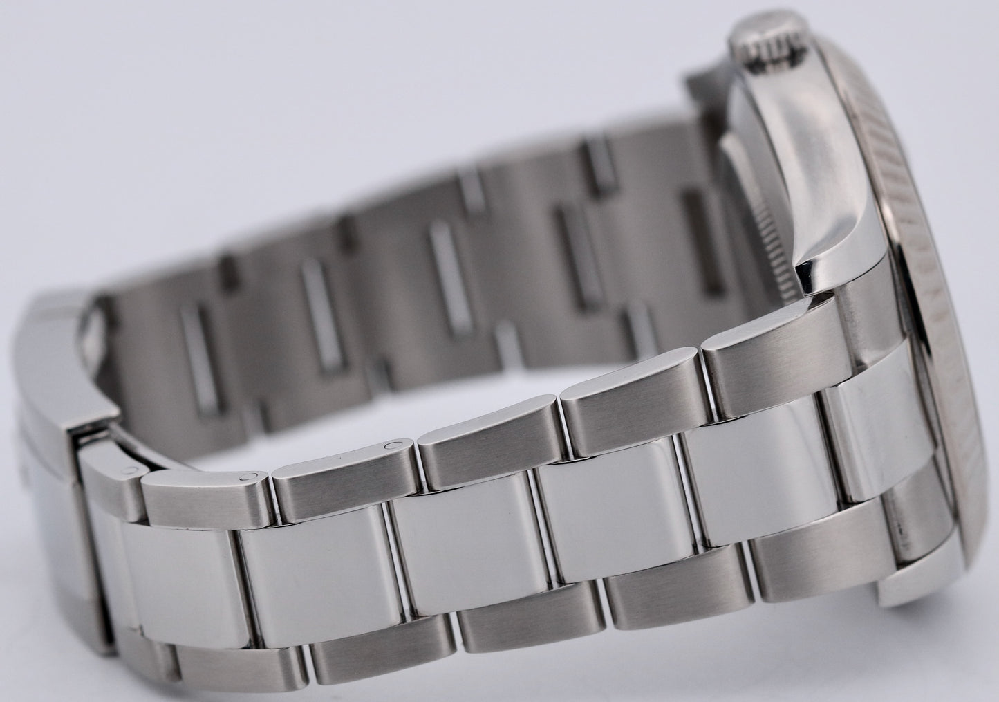 PAPERS Rolex DateJust II 41mm SILVER DIAMOND Steel 18K Gold OYSTER 116334 BOX