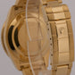 Rolex Submariner Date BLACK 18K Yellow Gold NO-HOLES Oyster 40mm 16618 Watch