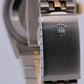 Rolex DateJust 36mm BLACK 18K Yellow Gold Stainless Steel JUBILEE 16233 Watch