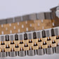 Rolex DateJust 36mm BLACK 18K Yellow Gold Stainless Steel JUBILEE 16233 Watch