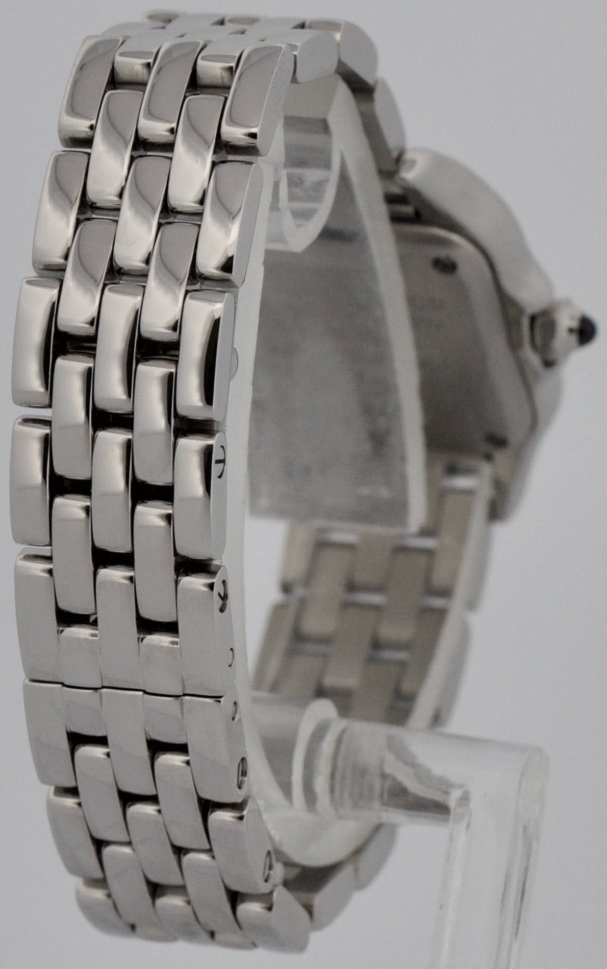 PAPERS Ladies Cartier Panthere Small Steel WHITE Roman 23mm Quartz 4177 WSPN0013