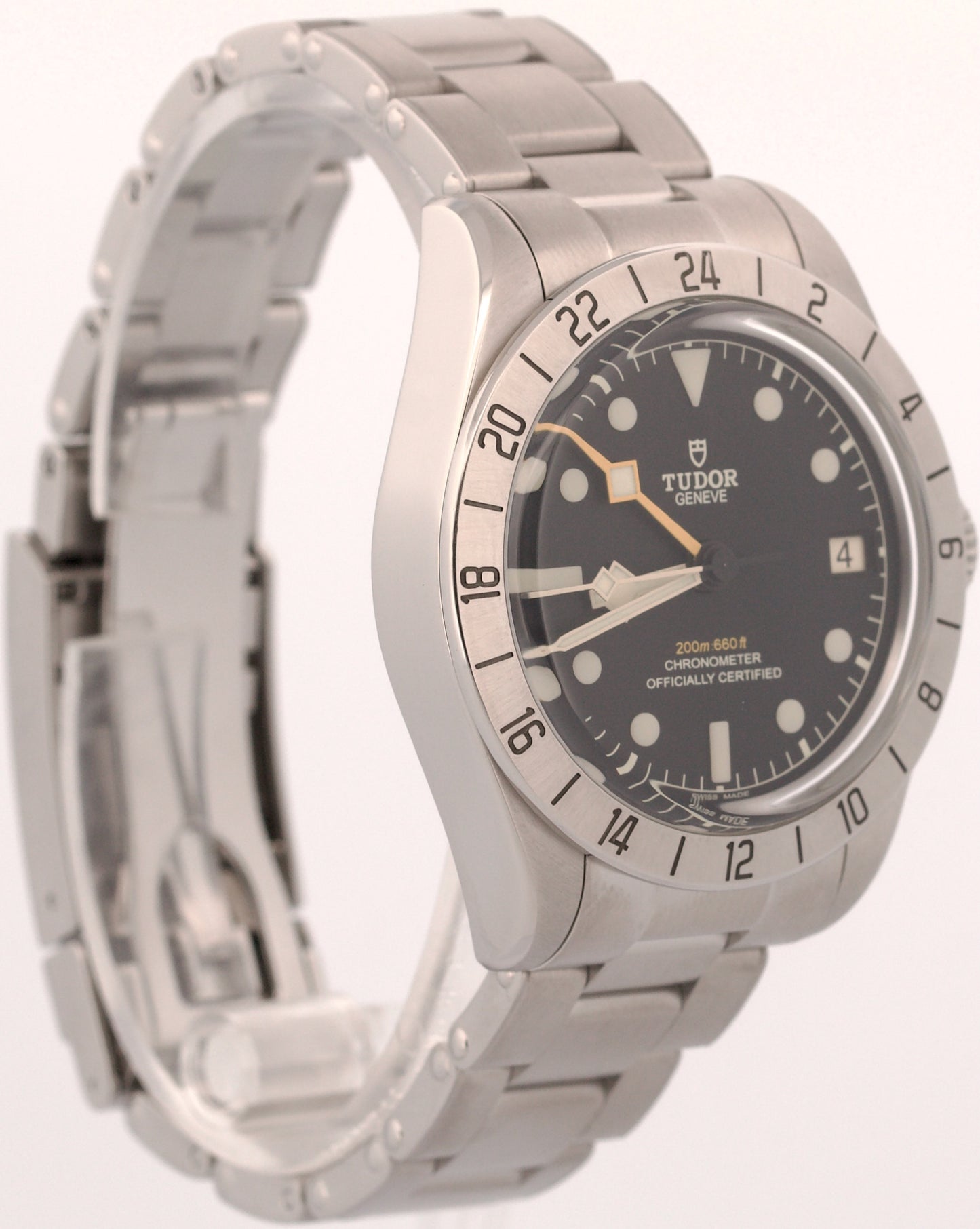 2023 PAPERS Tudor Black Bay Pro 39mm GMT Stainless Steel Rubber 79470 Watch BOX