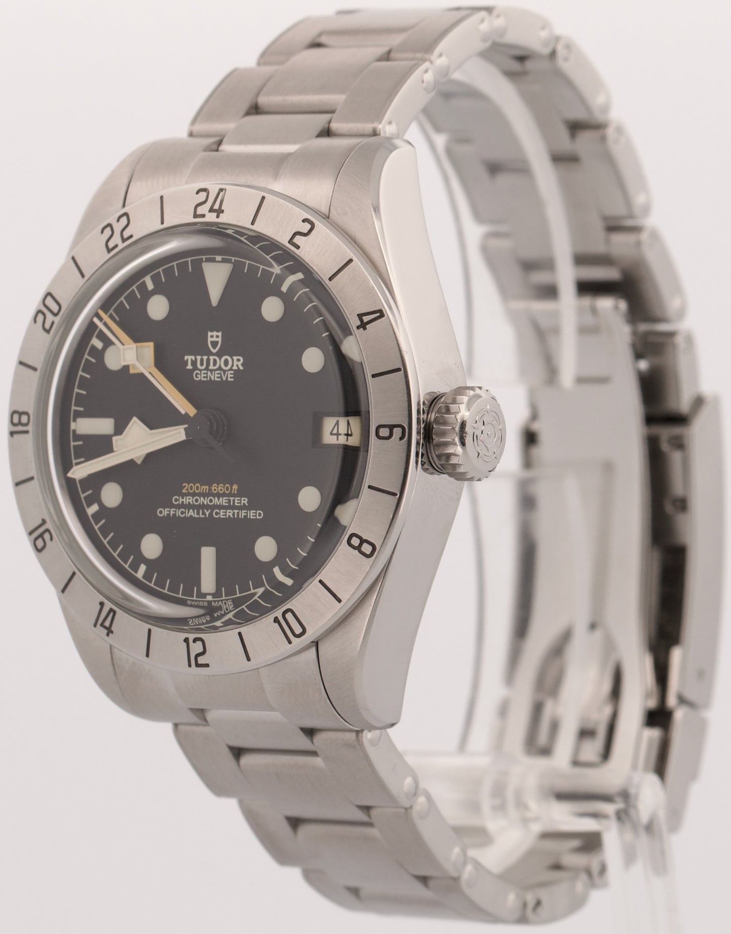 2023 PAPERS Tudor Black Bay Pro 39mm GMT Stainless Steel Rubber 79470 Watch BOX