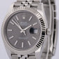 2024 PAPERS Rolex DateJust 41 RHODIUM 18K Gold Steel JUBILEE 41mm 126334 BOX