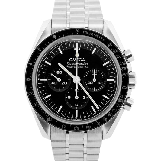 PAPERS Omega Speedmaster SAPPHIRE SANDWICH Steel Watch 310.30.42.50.01.002 BOX