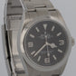 2021 PAPERS Rolex Explorer I BLACK 36mm Stainless Steel 3-6-9 Watch 124270 BOX