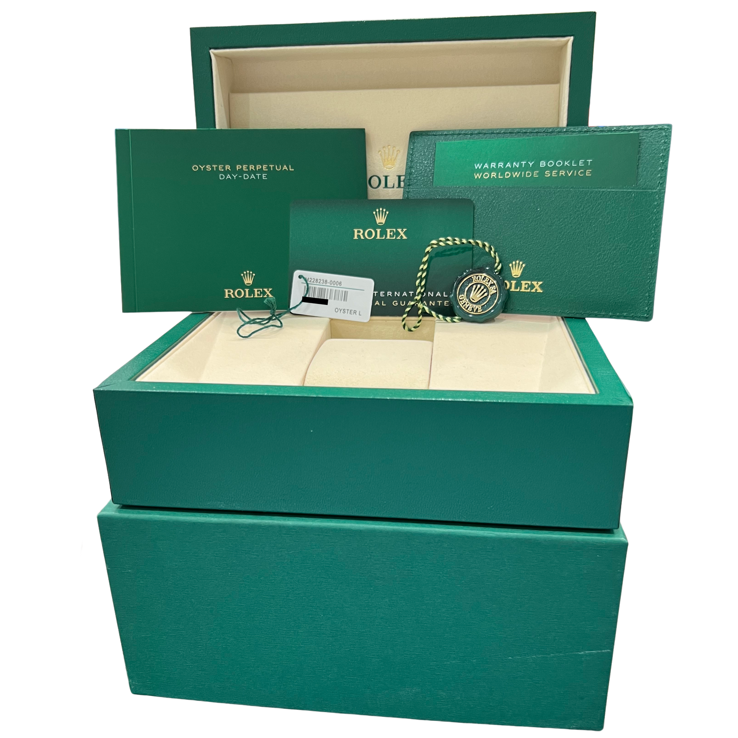 NEW 2026 PAPERS Rolex Day-Date President 40mm CHAMPAGNE 18K Gold 228238 BOX