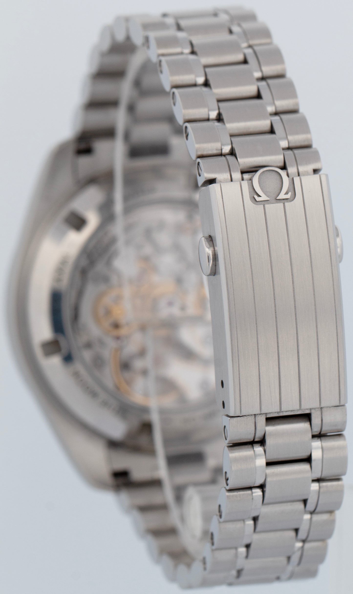 PAPERS Omega Speedmaster SAPPHIRE SANDWICH Steel Watch 310.30.42.50.01.002 BOX