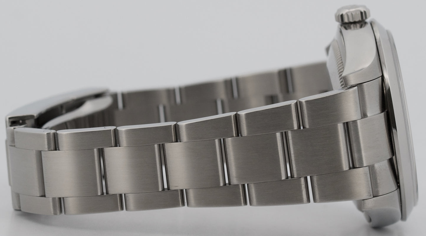 2021 PAPERS Rolex Explorer I BLACK 36mm Stainless Steel 3-6-9 Watch 124270 BOX