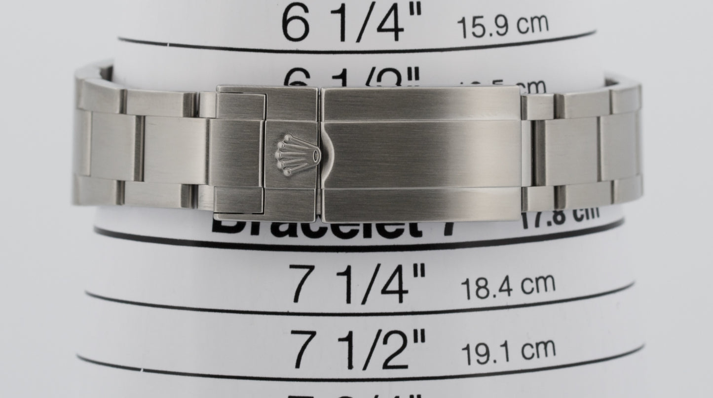 2021 PAPERS Rolex Explorer I BLACK 36mm Stainless Steel 3-6-9 Watch 124270 BOX