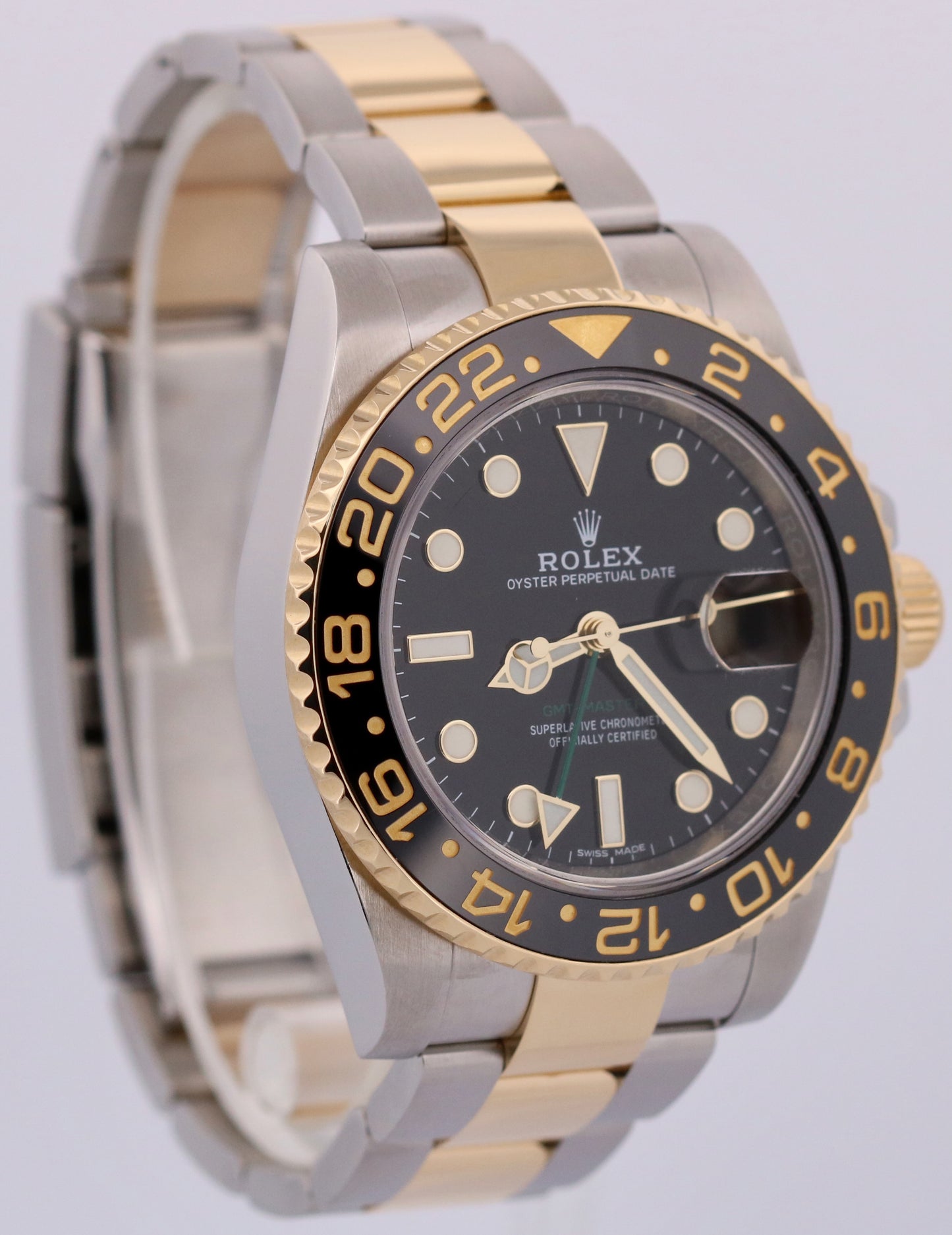 2024 RSC PAPERS Rolex GMT-Master II BLACK Ceramic 18K Steel 40mm 116713 LN BOX