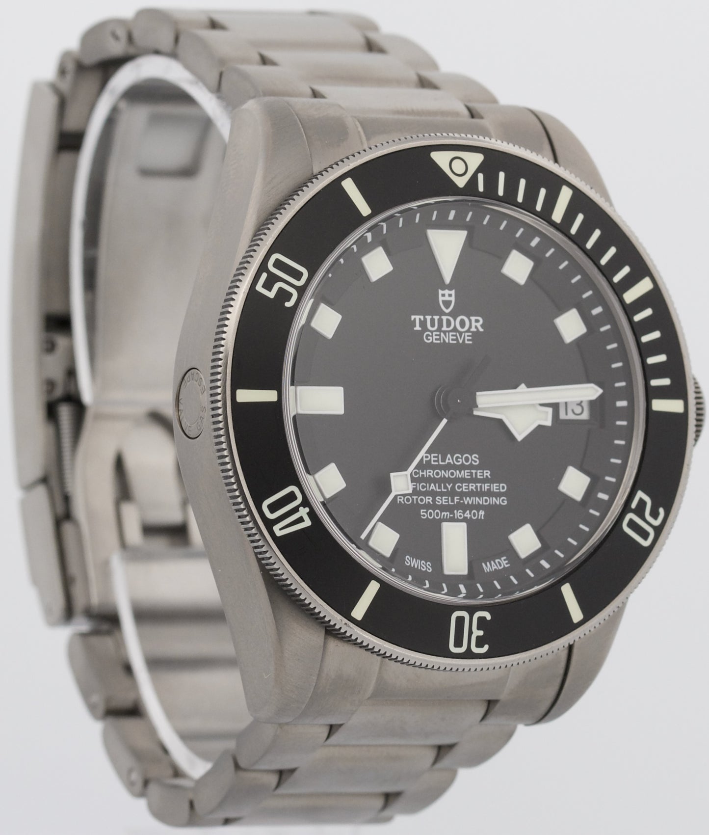 2017 PAPERS Tudor Pelagos BLACK Titanium 42mm Rubber 25600TN Dive Date Watch BOX