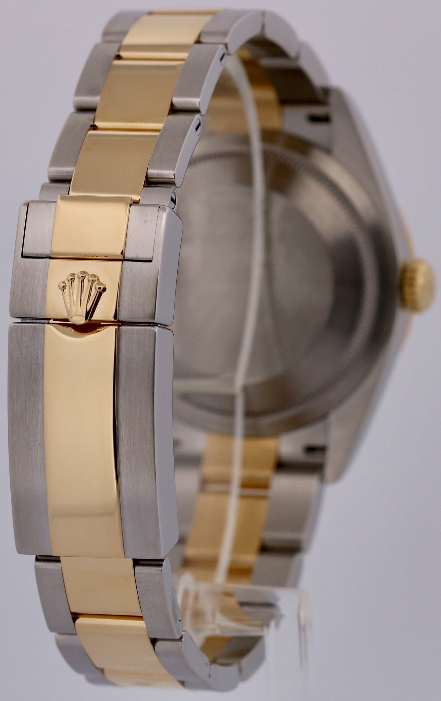 Rolex Explorer I BLACK Two-Tone 18K Yellow Gold Steel Oyster 36mm 124273 Watch