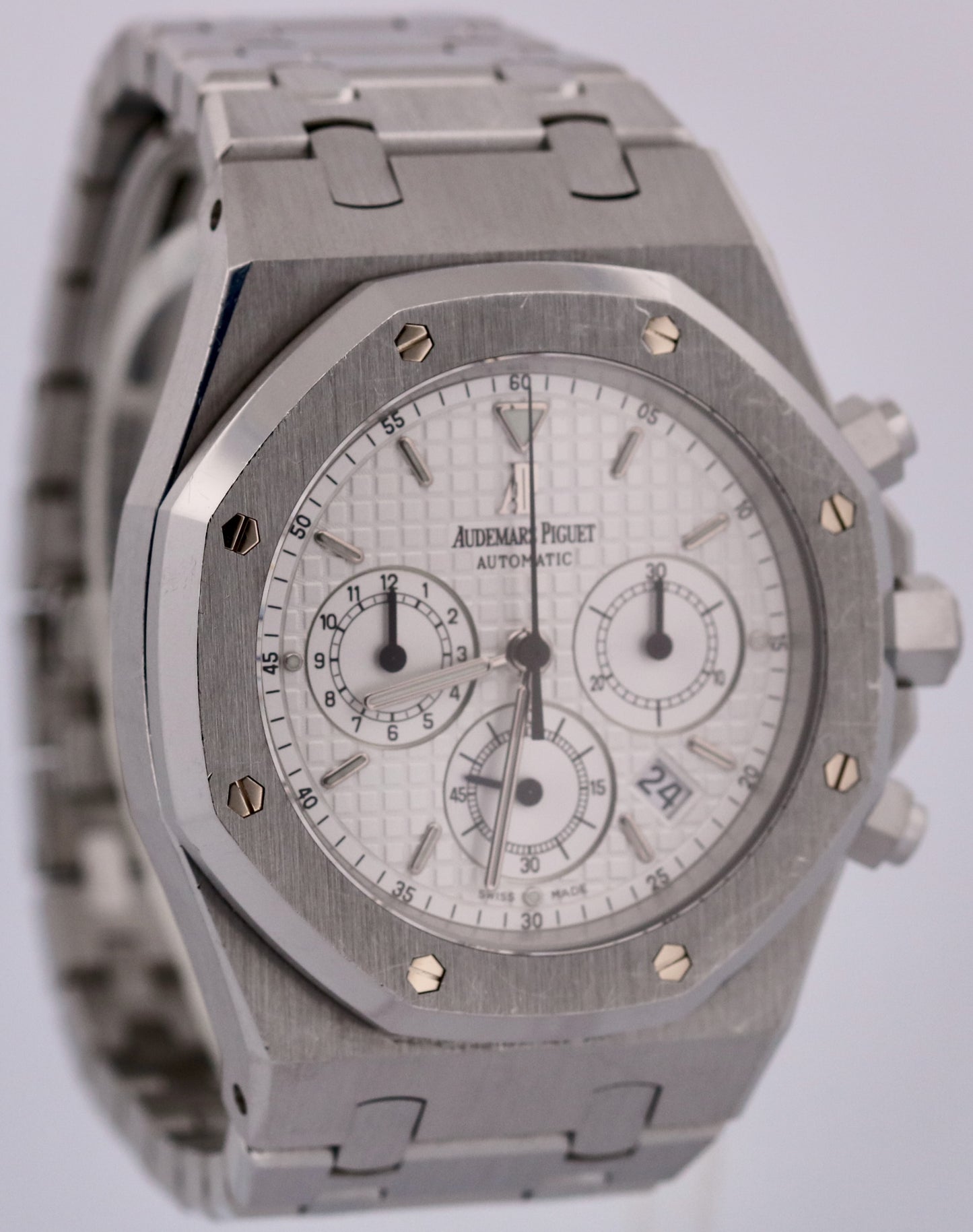 Audemars Piguet Royal Oak Chronograph WHITE Stainless 39mm 25860ST.OO.1110ST.05