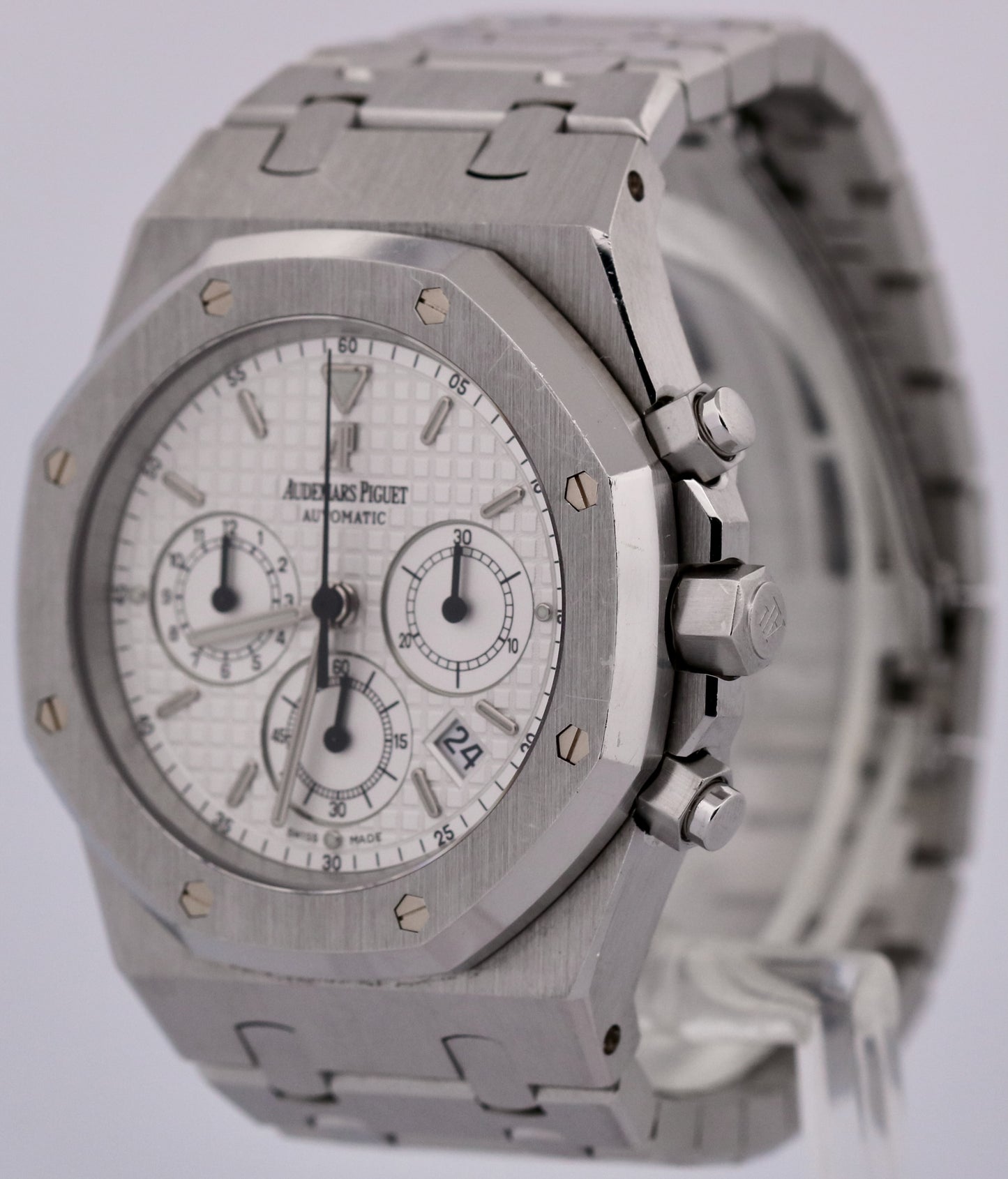 Audemars Piguet Royal Oak Chronograph WHITE Stainless 39mm 25860ST.OO.1110ST.05