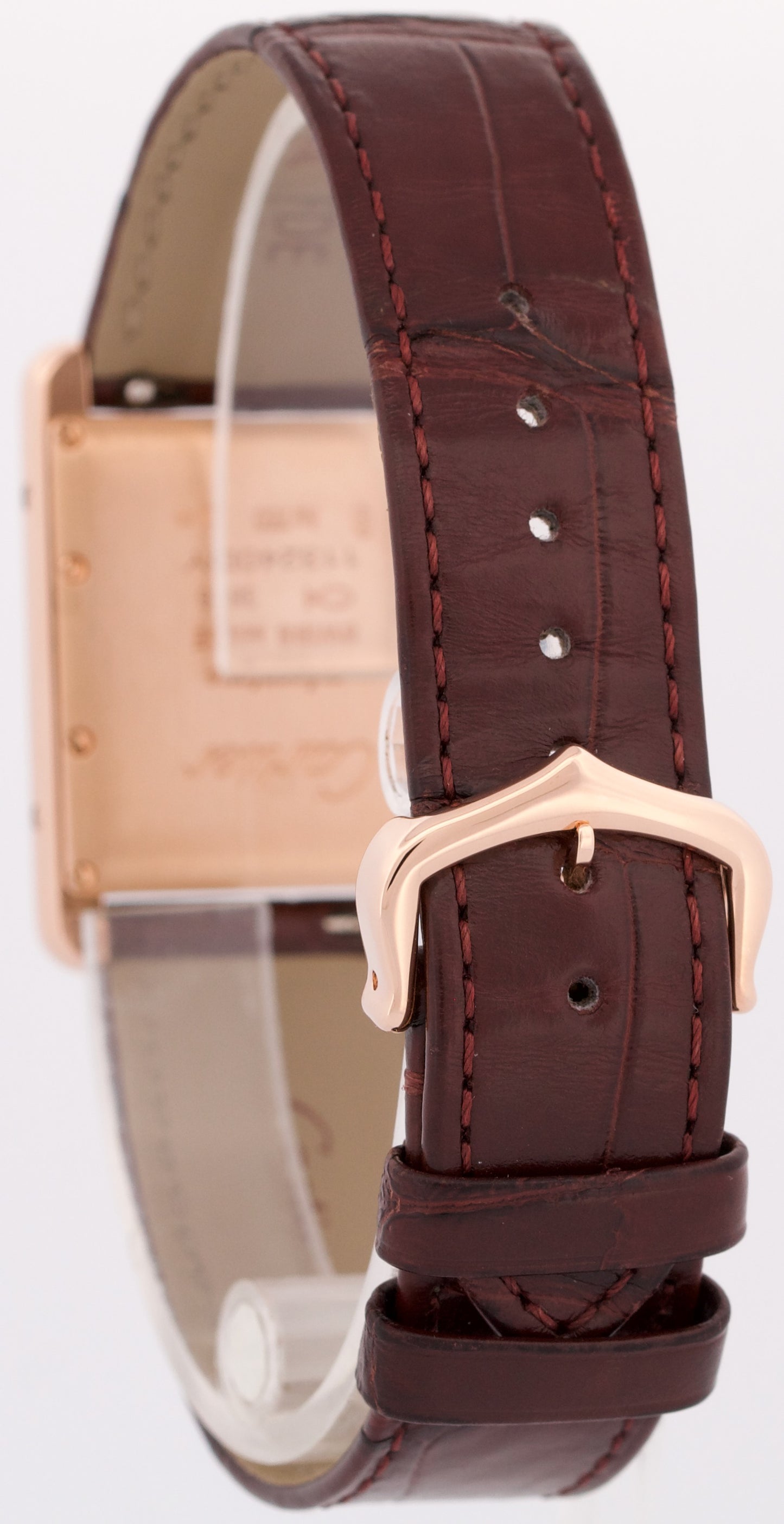 2024 PAPERS Cartier Tank Louis Large 18K ROSE GOLD 33mm WGTA0011 3816 BOX