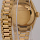 PAPERS Ladies Rolex DateJust President 26mm WHITE DIAMOND 18K Gold 69178 BOX