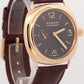 Panerai Radiomir 18k Rose Gold BROWN 42mm Manual Leather PAM00336 Watch BOX