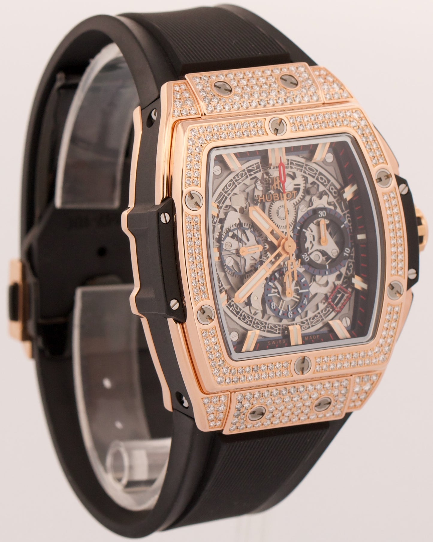 2026 SERVICE Hublot Spirit of Big Bang DIAMOND SKELETON 48mm 641.OX.0183.LR.1704