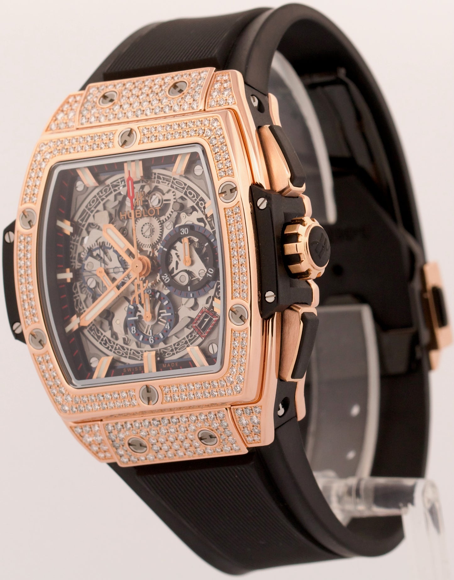 2026 SERVICE Hublot Spirit of Big Bang DIAMOND SKELETON 48mm 641.OX.0183.LR.1704