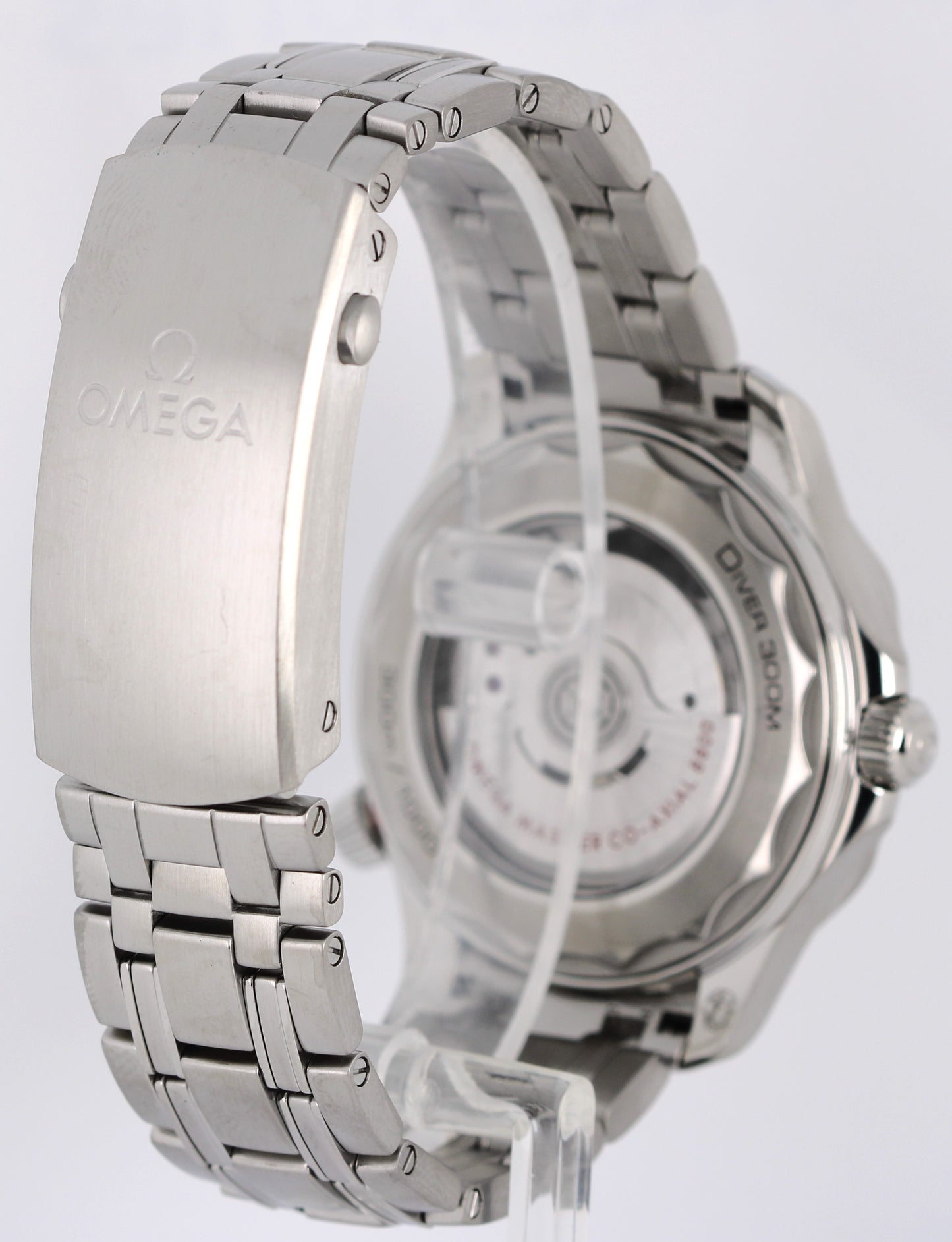 2022 PAPERS Omega Seamaster Steel BLUE WAVE 42mm 210.32.42.20.03.001 Watch