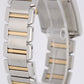 Cartier Tank Francaise LARGE Two-Tone 18k Silver Roman 28mmX32mm 2682 Watch