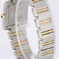Cartier Tank Francaise LARGE Two-Tone 18k Silver Roman 28mmX32mm 2682 Watch