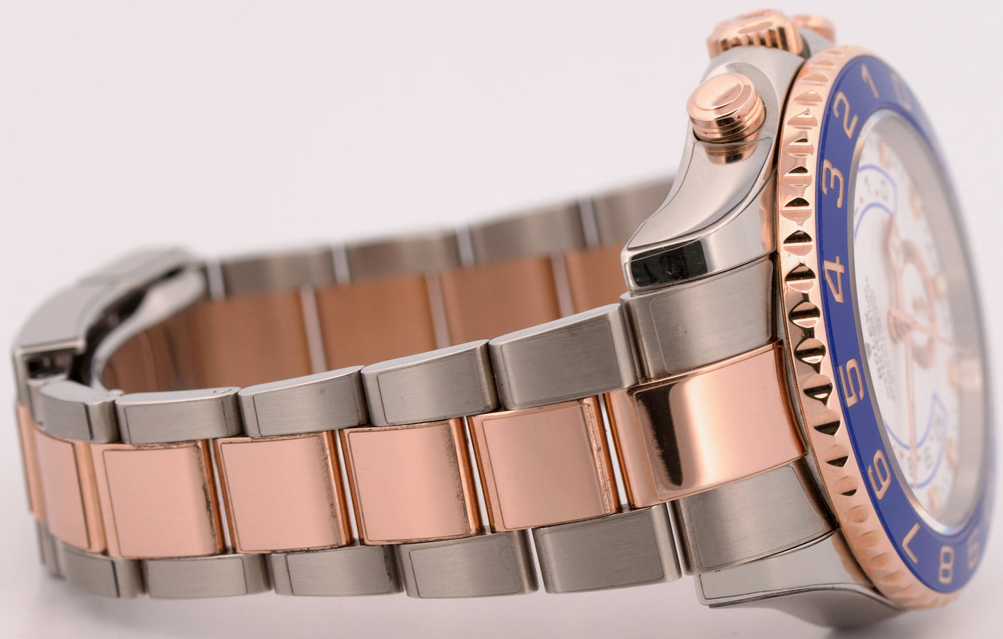 2023 PAPERS Rolex Yacht-Master II NEW HANDS Steel 18K Rose Gold 44mm 116681 BOX