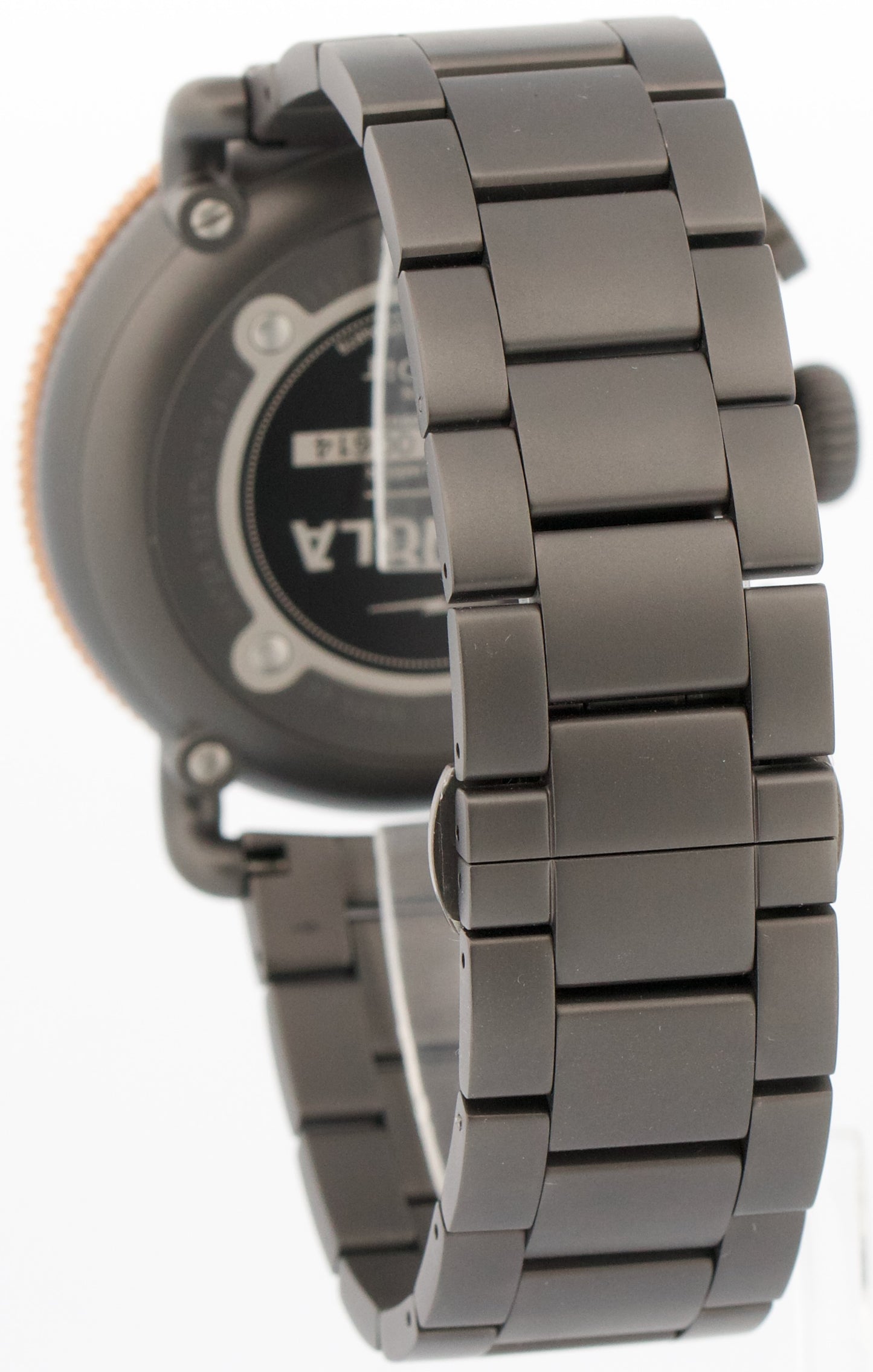 PAPERS Shinola Runwell Sport Chronograph PVD Steel 48mm Quartz S0100600614 BOX