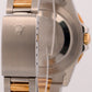 Rolex GMT-Master II SERTI CHAMPAGNE DIAMOND Two-Tone Gold Steel 40mm 16713 BOX