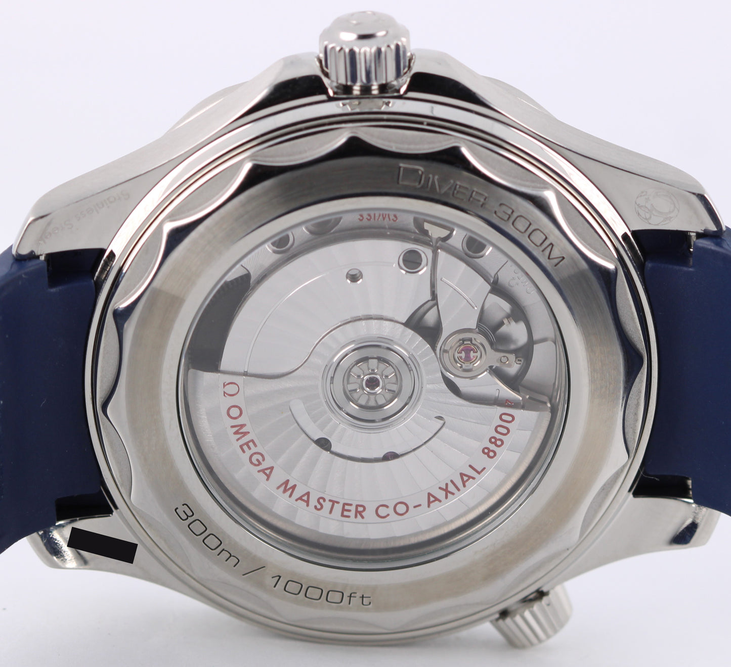 2024 PAPERS Omega Seamaster Diver Steel BLUE GREY 42mm 210.32.42.20.06.001 Watch